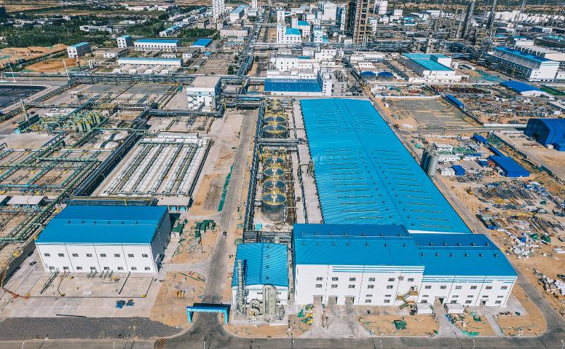六比六創(chuàng) 實干爭先 | 四化建中煤榆林煤炭深加工項目回用水裝置順利中交