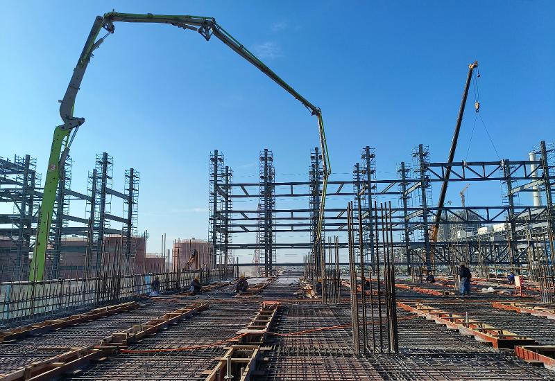 六比六創 實干爭先 | 四化建華東公司金塘新材料項目高溫攻堅紀實